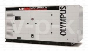 Дизельный генератор GenMac G400IS в кожухе  фото