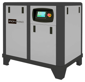 Винтовой компрессор IRONMAC IC 15/10 DIGI WiFi стационарный фото