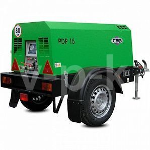 Винтовой компрессор ATMOS PDK33 7 регулируемый без тормоза фото