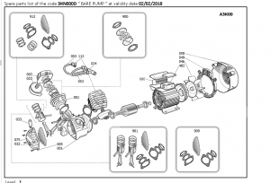 MPK GASKETS voe FUBAG Automobile set 9434F28 фото
