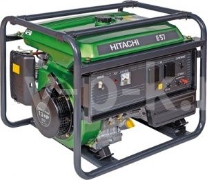 Бензиновый генератор Hitachi E57S  фото