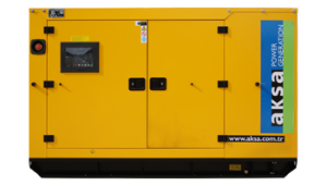 Дизельный генератор  APD110A в кожухе с АВР
