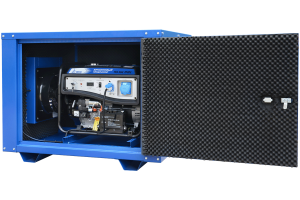 Бензиновый генератор  SGG 10000EH3A в кожухе