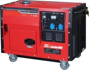 Бензиновый генератор Leega LT7500CLE стартер в кожухе с АВР