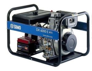 Дизельный генератор SDMO DX 6000E  фото