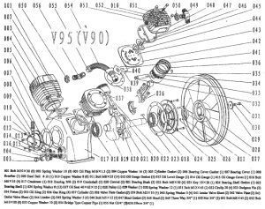 Маслоуказатель для v90