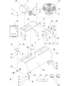 Кран G3/4 для 500lb75Т