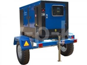 Дизельный генератор ТСС АД-25С-Т400-1РКМ7 РКМ на прицепе с АВР 033144, 033272, 036295, 036755 фото