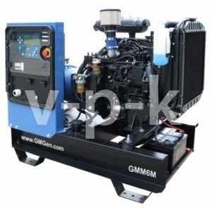 Дизельный генератор GMGen Power Systems GMM6M