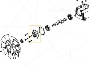 Корпус подшипника С412М.01.00.006 для компрессора АСО-Бежецк