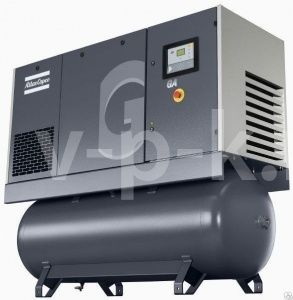 Винтовой компрессор Atlas Copco GA 18 13 FF с ресивером