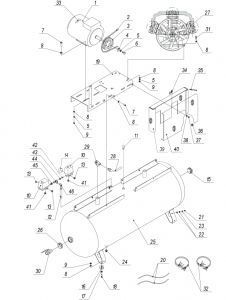 Болт М10х20 для 500lb75ТБ
