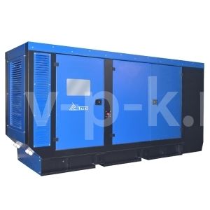 Дизельный генератор ТСС АД-128С-Т400-1РМ20 в шумозащитном кожухе с АВР