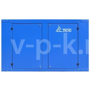 Дизельный генератор ТСС АД-50С-Т400-1РМ20 в погодозащитном кожухе