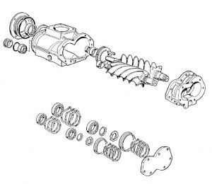 8234125 Ремкомплект винтового блока ABAC