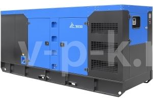 Дизельный генератор ТСС АД-400С-Т400-1РКМ26 в шумозащитном кожухе с АВР 028059 фото