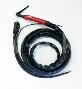 Aurora Горелка TIG 26 180A (35%), TIG 160,200 AC/DC, 4m (Track-50MMQ, газ-б/р) с упр. разъёмами 2-3-5pin фото