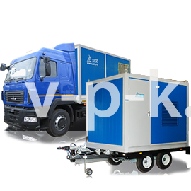 Дизельный генератор ТСС АД-100С-Т400-1РМ1 (Mecc Alte) на прицепе  фото