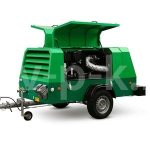 Винтовой компрессор ATMOS PDP70(KUBOTA) 10 на салазках фото