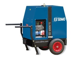 Дизельный генератор  SD 6000TE2