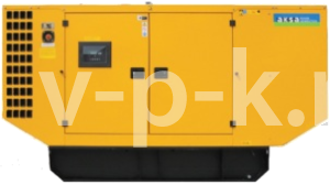 Дизельный генератор Aksa AD132 в кожухе  фото