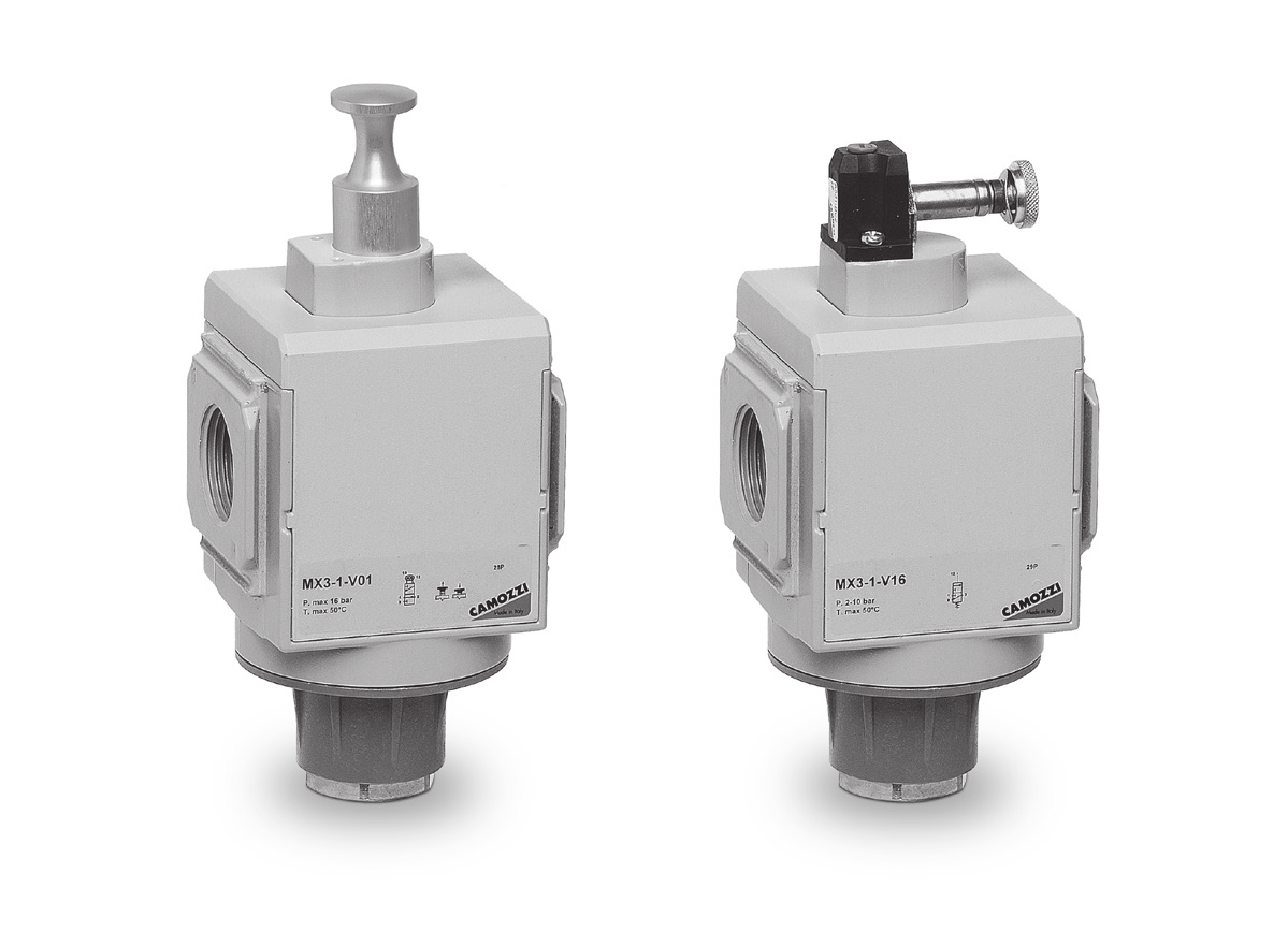 клапан воздушный  MX2-3/4-V01, клапан пневматический MX2-3/4-V01, клапан для компрессора  MX2-3/4-V01
