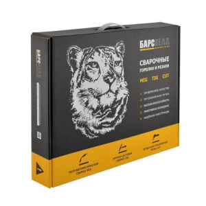 БАРС Горелка для полуавтомата БАРС MIG-500 (500 А, ⌀ 1,0-2,4 мм, 4 м, вода)
 фото