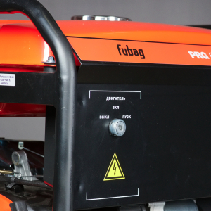 Бензиновый генератор Fubag PRG 5000 ES генератор + Комплект колес и ручек для электростанций в ПОДАРОК 46715_838765 асинхронный фото