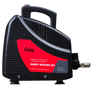 Поршневой компрессор Fubag HANDY MASTER KIT + 5 предметов 646028 передвижной фото