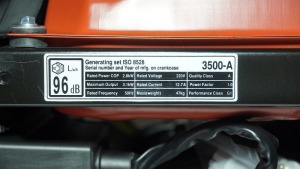 Бензиновый генератор Loncin LC3500-AS 06070 для газового котла фото