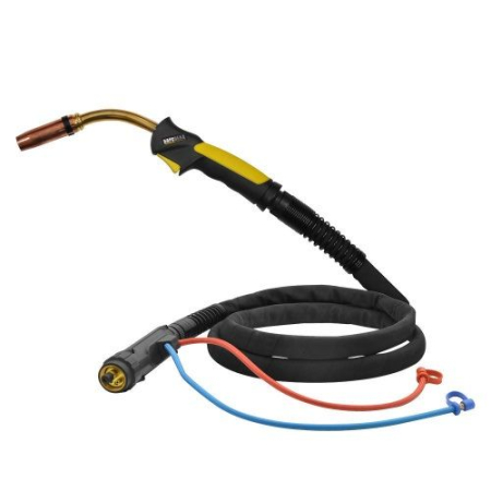 Горелка для полуавтомата БАРС MIG-500 (500 А, ⌀ 1,0-2,4 мм, 4 м, вода)