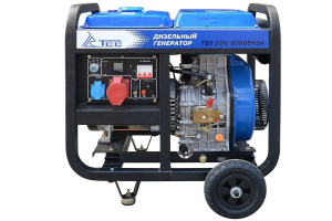 Дизельный генератор ТСС SDG 8000EH3A с АВР 033518 фото