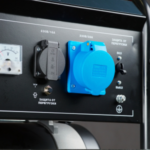 Бензиновый генератор Fubag PRG 5000 ES генератор + Комплект колес и ручек для электростанций в ПОДАРОК 46715_838765 портативный фото