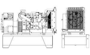 Дизельный генератор Onis Visa P 200 B  фото