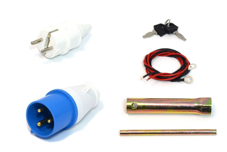 Бензиновый генератор  SGG 7000E3A с в кожухе МК-1.1