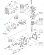 RUBBER FOOT H =45 D=59 55HS