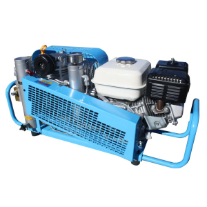 Поршневой компрессор Frosp КВД 125/300 Honda GX160 высокого давления фото