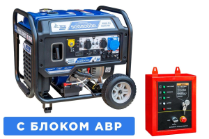 Бензиновый генератор ТСС SGG 8000Ei с блоком АВР 111113 (инверторный) фото