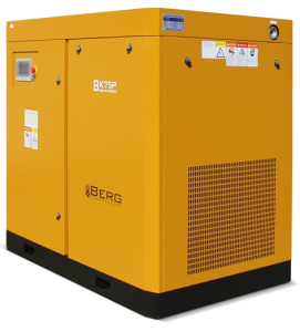Винтовой компрессор Berg ВК-75Р 12 (IP23) масляный с ременным приводом фото