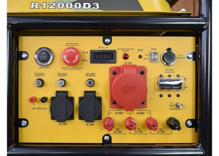 Бензиновый генератор  R12000DA-T э/c + подготовка к автозапуску