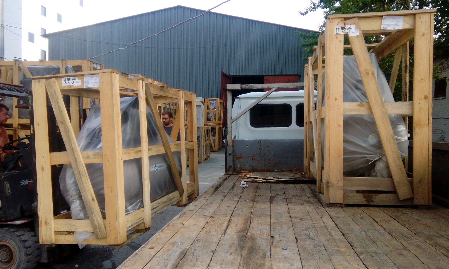 Поршневые компрессоры Remeza и АСО Бежецк клиенту в регион