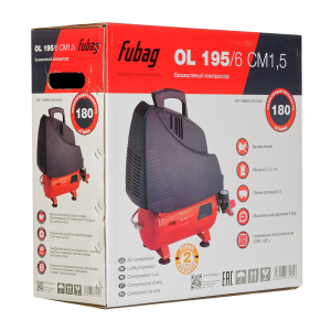 Поршневой компрессор Fubag OL 195/6 CM1.5 646033 с ресивером фото